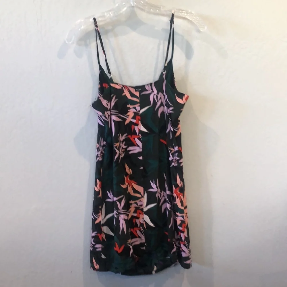 Obey Calyx Tropical Print Dress - Size XS